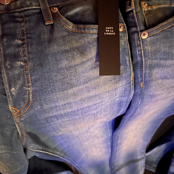 (4) Size 23-24 Cout de Liberte jeans (women’s)